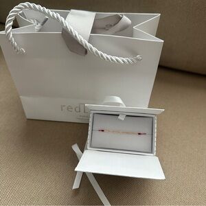 Redline My Way thread Bracelet in Yellow Gold